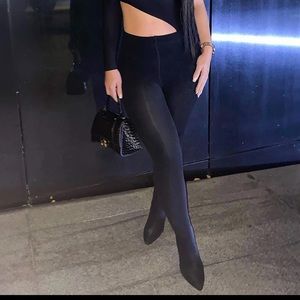 black legging boots